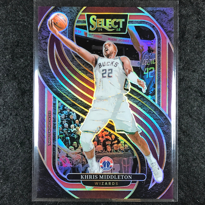 2024-25 Select KHRIS MIDDLETON Premier Level Maroon /175 #161