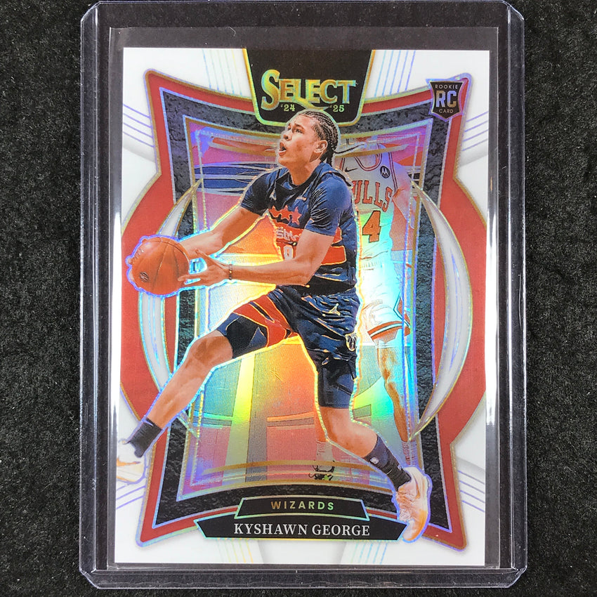 2024-25 Select KYSHAWN GEORGE Concourse Rookie White 128/149 #85
