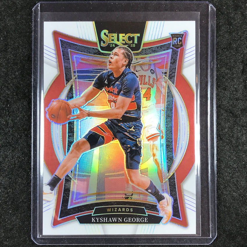 2024-25 Select KYSHAWN GEORGE Concourse Rookie White 79/149 #85