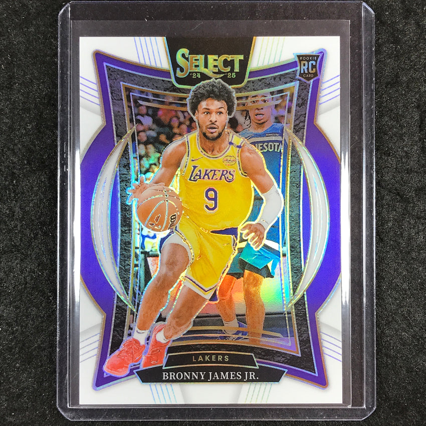 2024-25 Select BRONNY JAMES JR. Concourse Rookie White 119/149 #90
