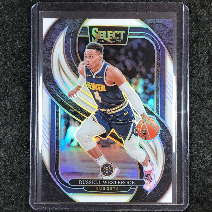 2024-25 Select RUSSELL WESTBROOK Premier Level White 96/149 #104