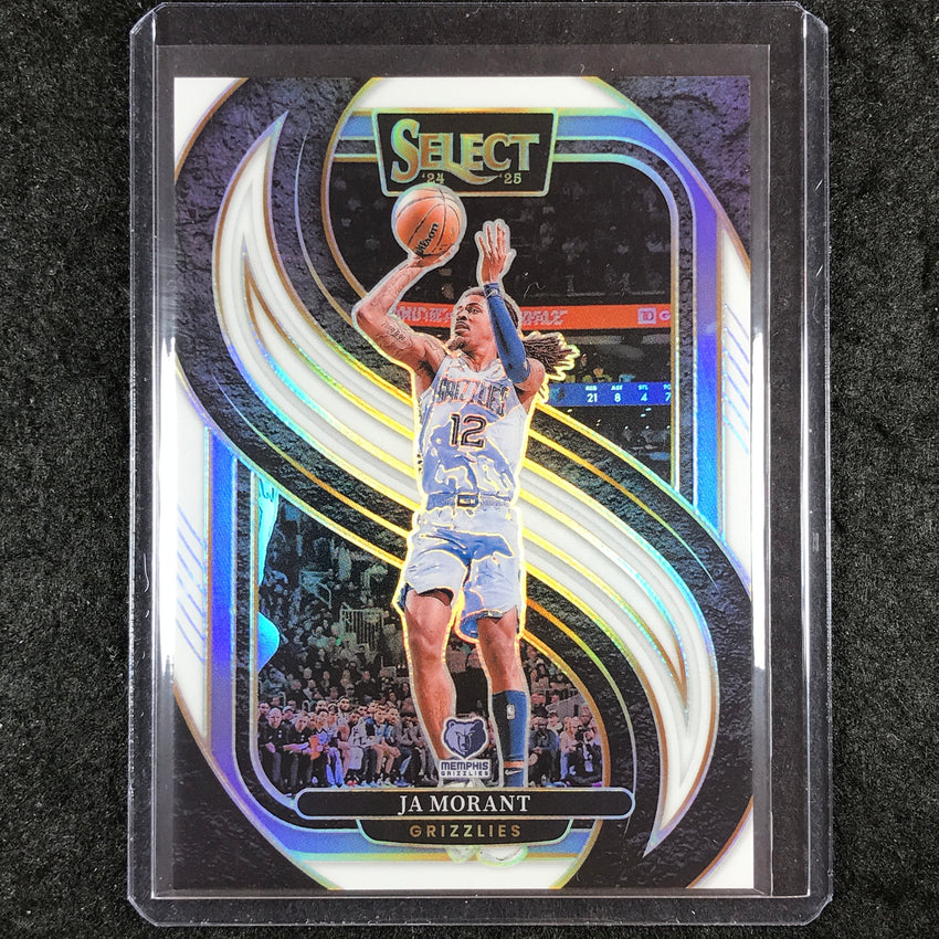 2024-25 Select JA MORANT Premier Level White 104/149 #107