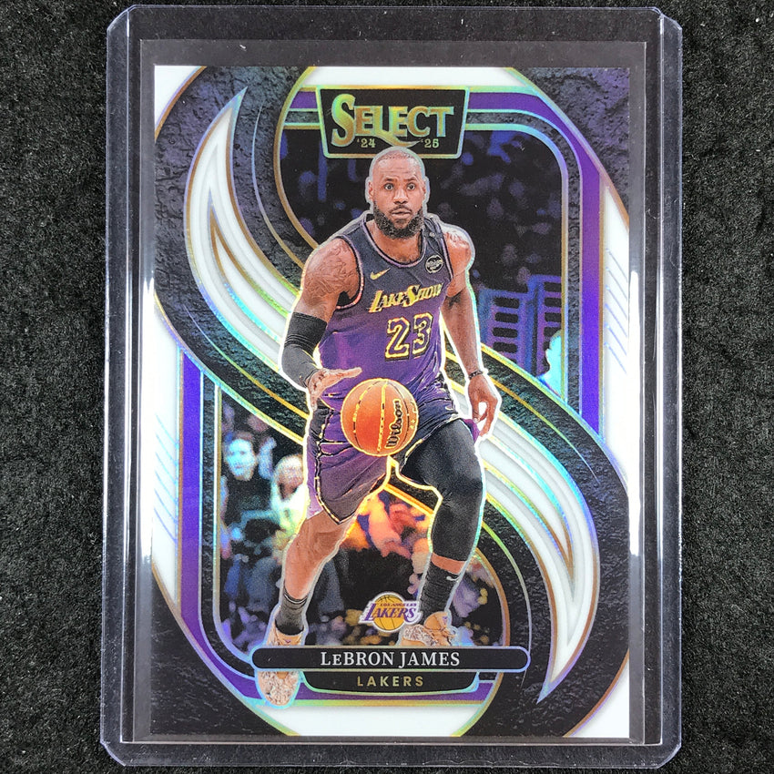 2024-25 Select LEBRON JAMES Premier Level White 92/149 #111