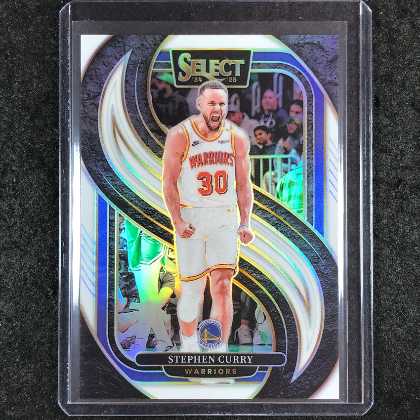 2024-25 Select STEPHEN CURRY Premier Level White 113/149 #143