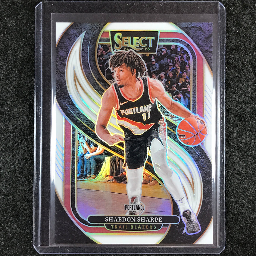 2024-25 Select SHAEDON SHARPE Premier Level White 106/149 #152