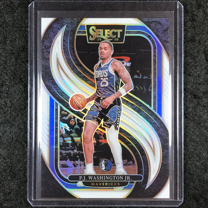 2024-25 Select P.J. WASHINGTON JR. Premier Level White 21/149 #154