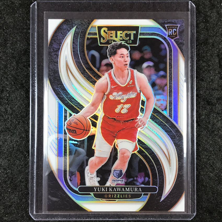 2024-25 Select YUKI KAWAMURA Premier Level Rookie White 5/149 #168