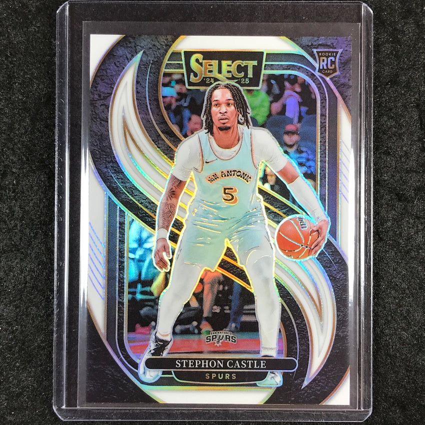 2024-25 Select STEPHON CASTLE Premier Level Rookie White 103/149 #175
