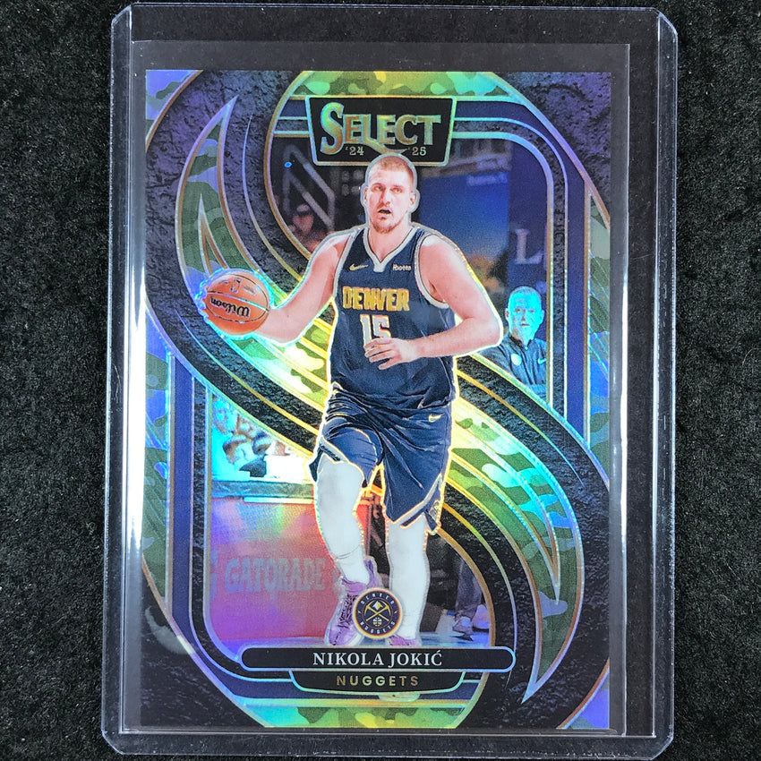 2024-25 Select NIKOLA JOKIC Premier Level Camo 37/125 #140