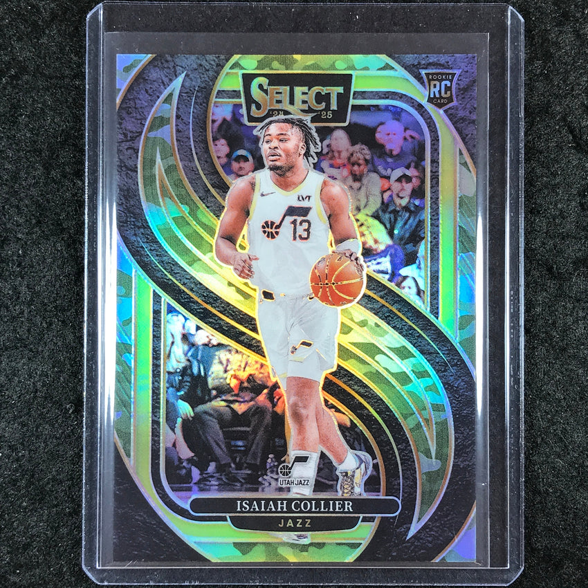 2024-25 Select ISAIAH COLLIER Premier Level Rookie Camo 21/125 #178