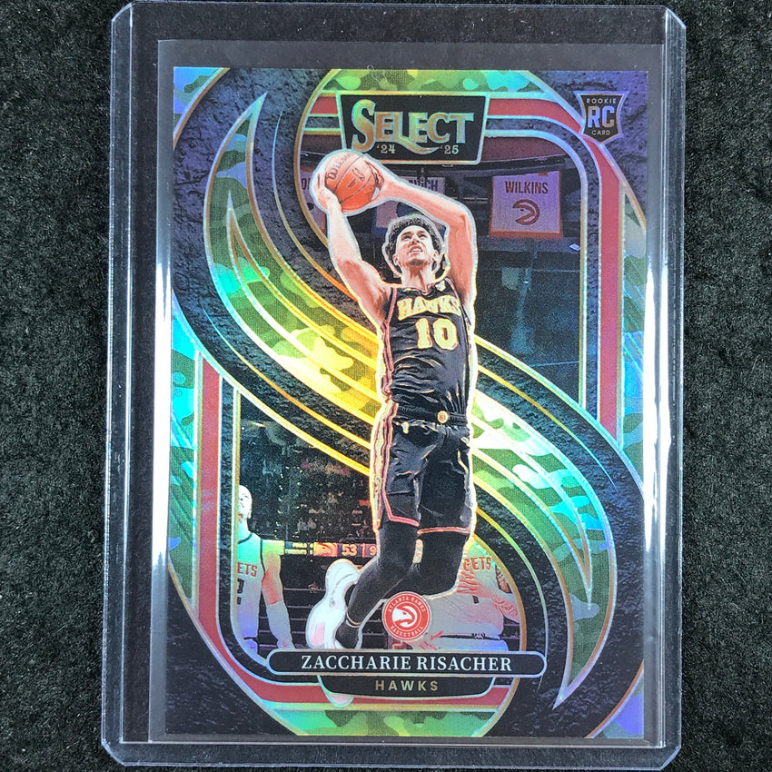 2024-25 Select ZACCHARIE RISACHER Premier Level Rookie Camo 101/125 #180