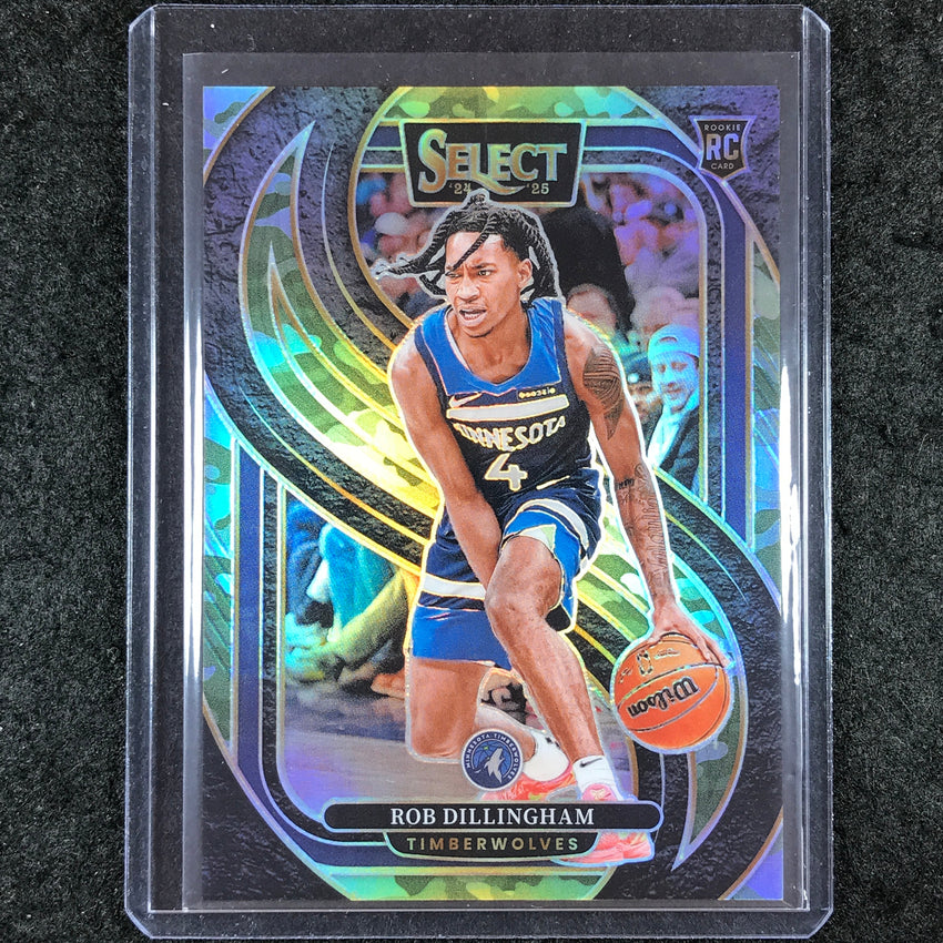 2024-25 Select ROB DILLINGHAM Premier Level Rookie Camo 65/125 #187