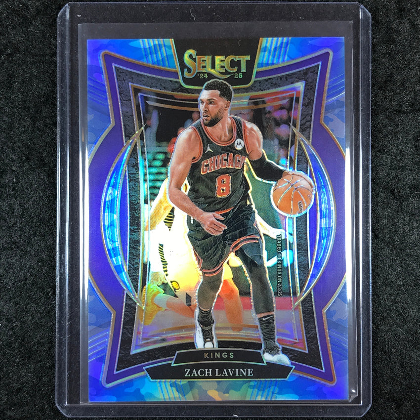 2024-25 Select ZACH LAVINE Concourse Blue Camo 5/99 #10