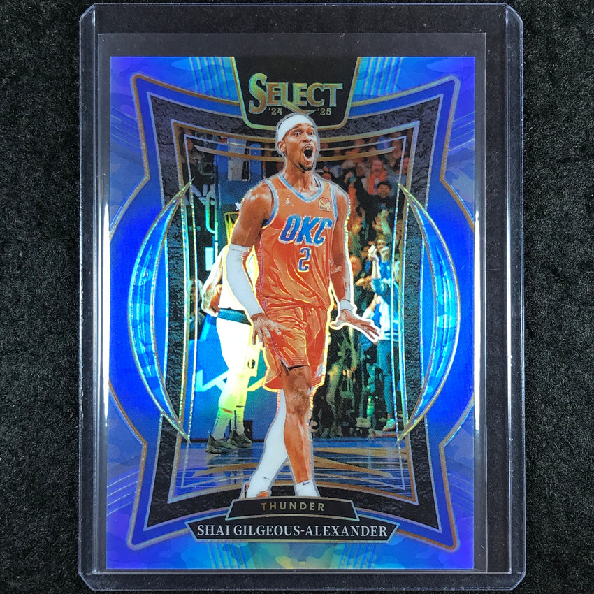 2024-25 Select SHAI GILGEOUS-ALEXANDER Concourse Blue Camo 22/99 #36