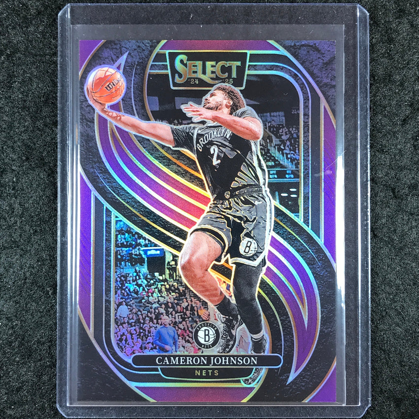 2024-25 Select CAMERON JOHNSON Premier Level Purple 54/99 #121