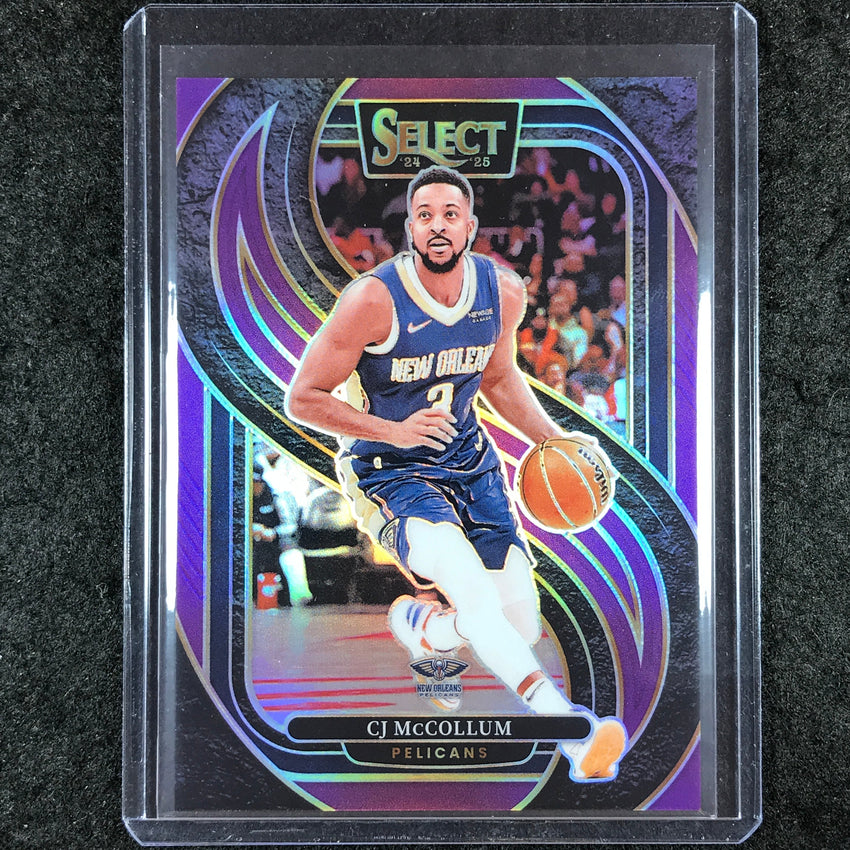 2024-25 Select CJ MCCOLLUM Premier Level Purple 32/99 #133