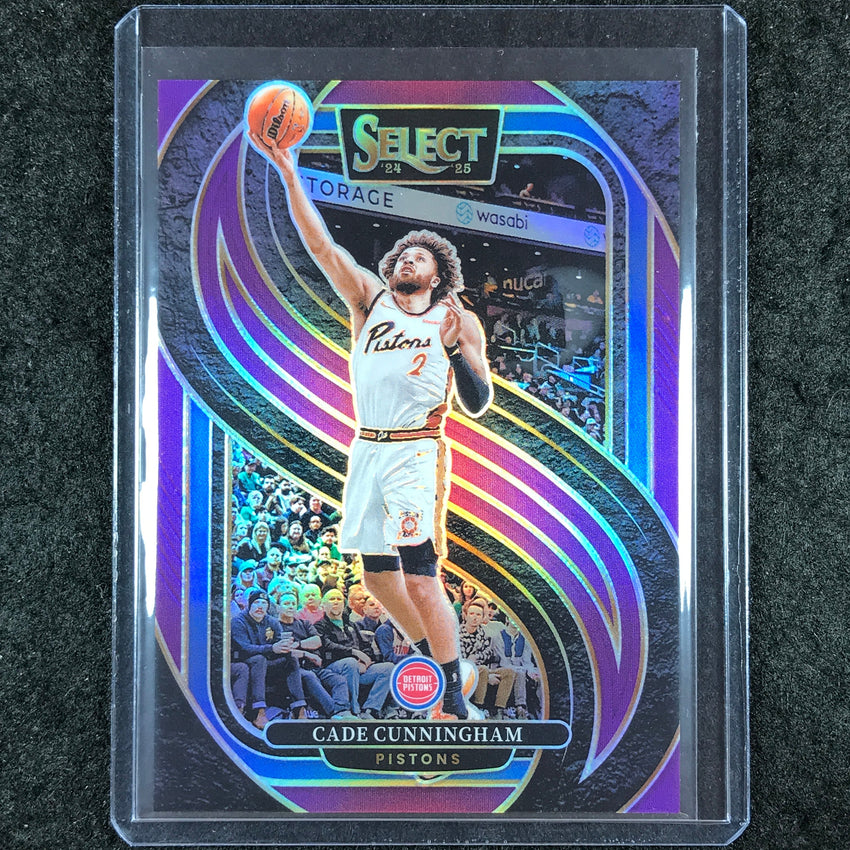 2024-25 Select CADE CUNNINGHAM Premier Level Purple 52/99 #164