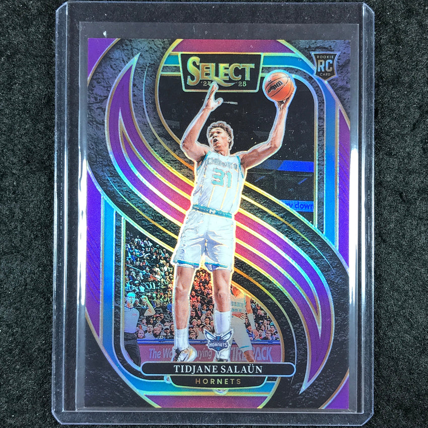 2024-25 Select TIDJANE SALAUN Premier Level Rookie Purple 84/99 #169