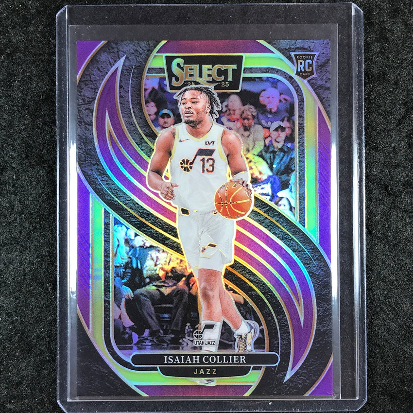 2024-25 Select ISAIAH COLLIER Premier Level Rookie Purple 67/99 #178