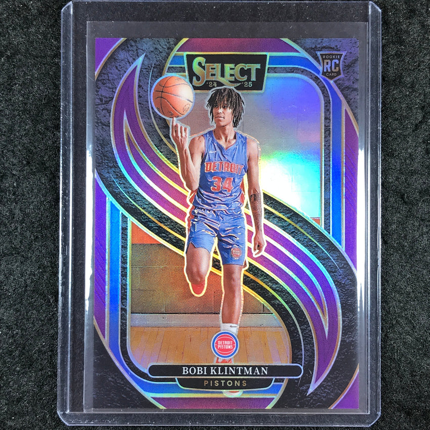 2024-25 Select BOBI KLINTMAN Premier Level Rookie Purple 81/99 #190