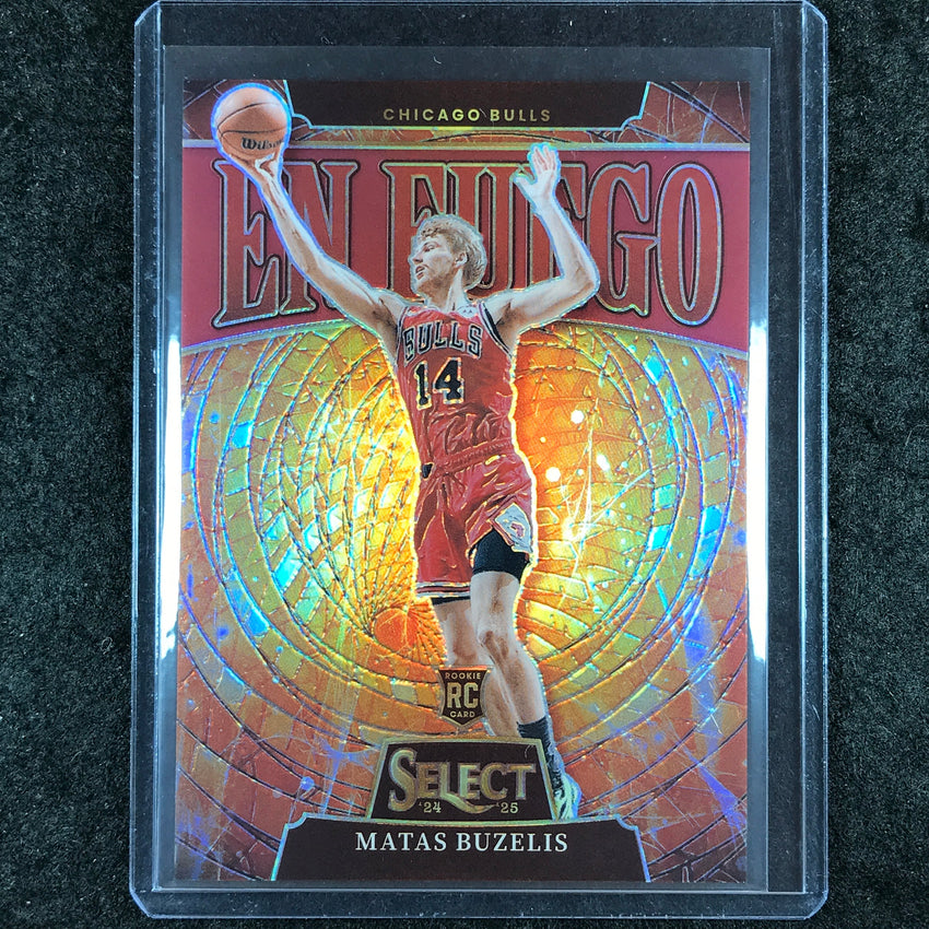 2024-25 Select MATAS BUZELIS En Fuego Rookie Red 44/99 #14