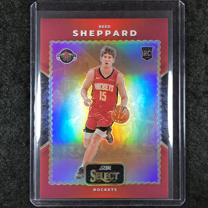 2024-25 Select REED SHEPPARD Score Select Throwback Rookie Red 43/99 #1