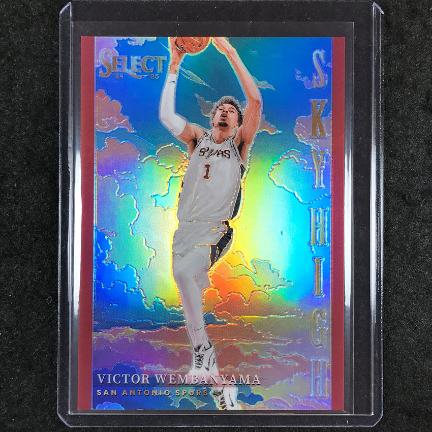 2024-25 Select VICTOR WEMBANYAMA Sky High Red 26/99 #11