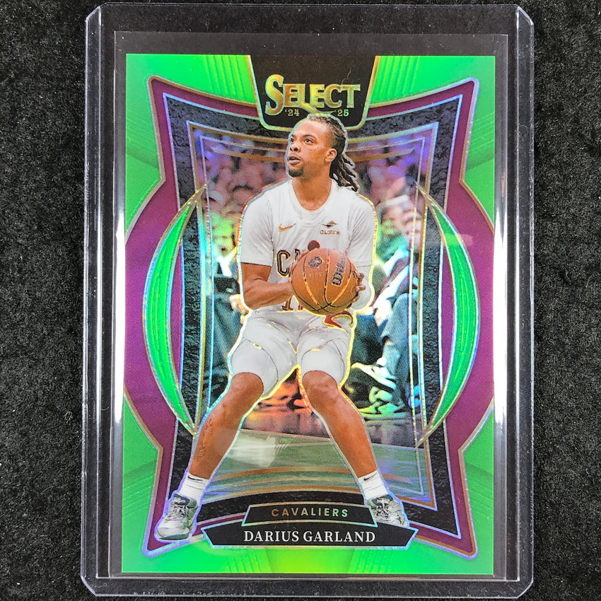 2024-25 Select DARIUS GARLAND Concourse Neon Green 45/75 #39