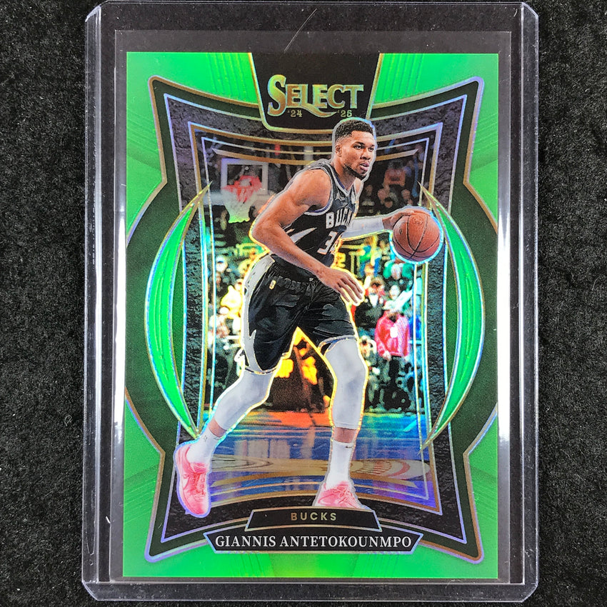 2024-25 Select GIANNIS ANTETOKOUNMPO Concourse Neon Green 15/75 #43