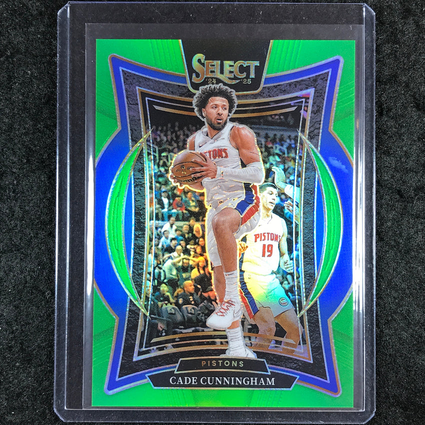 2024-25 Select CADE CUNNINGHAM Concourse Neon Green 49/75 #65