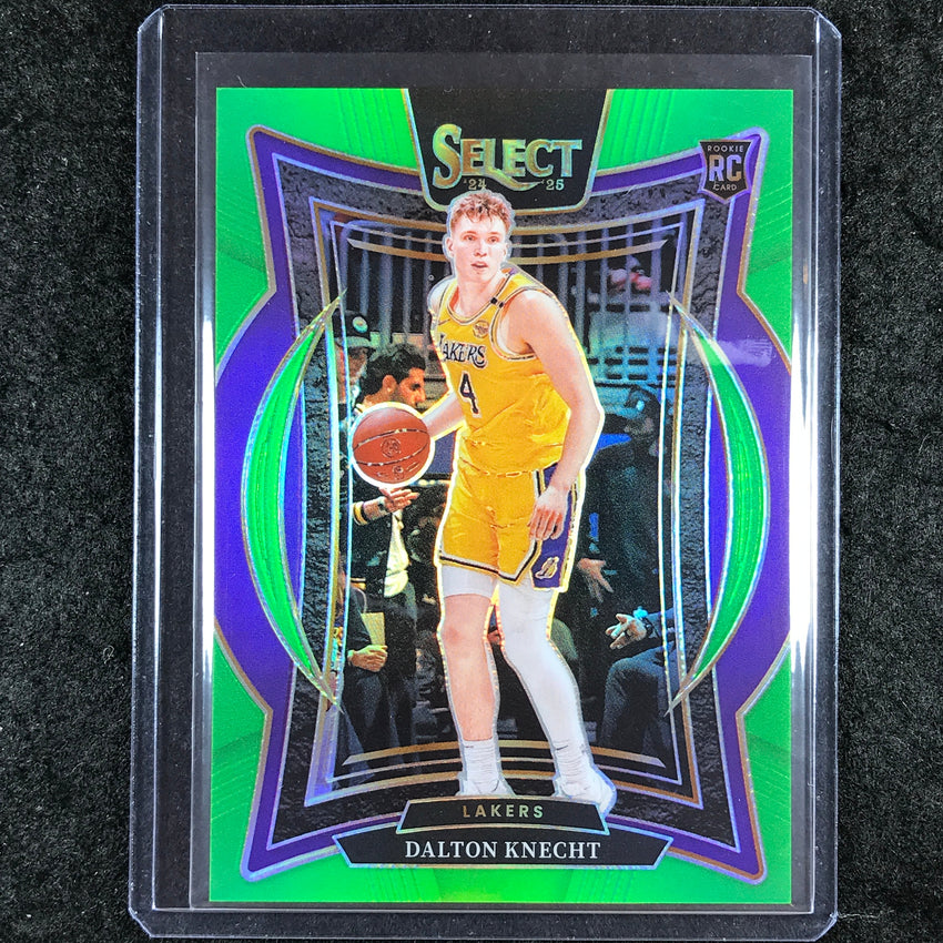2024-25 Select DALTON KNECHT Concourse Rookie Neon Green 3/75 #91