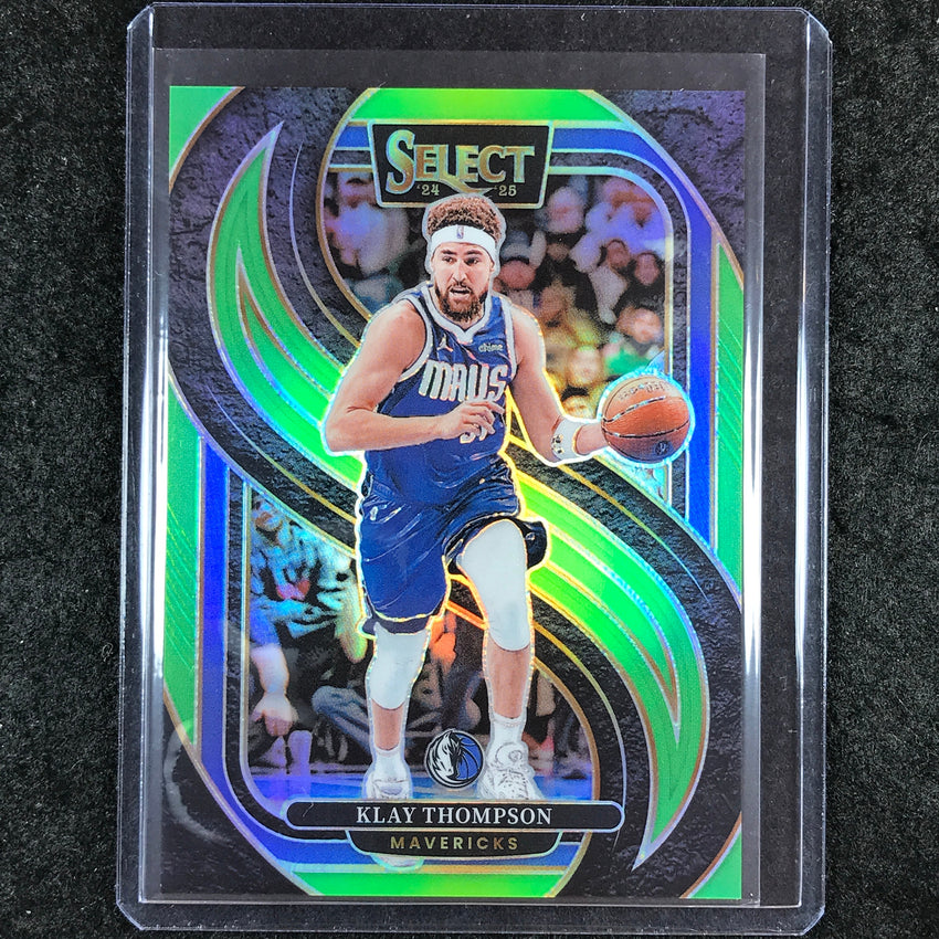 2024-25 Select KLAY THOMPSON Premier Level Neon Green 68/75 #108