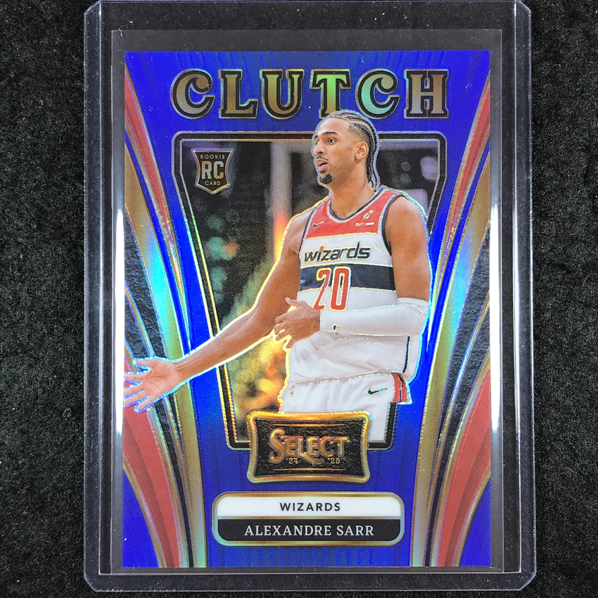 2024-25 Select ALEXANDRE SARR Clutch Rookie Blue 58/75 #10