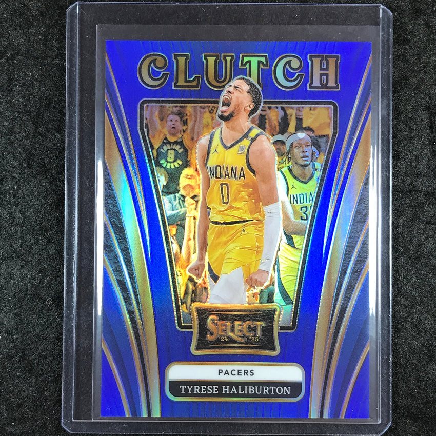 2024-25 Select TYRESE HALIBURTON Clutch Blue 64/75 #22