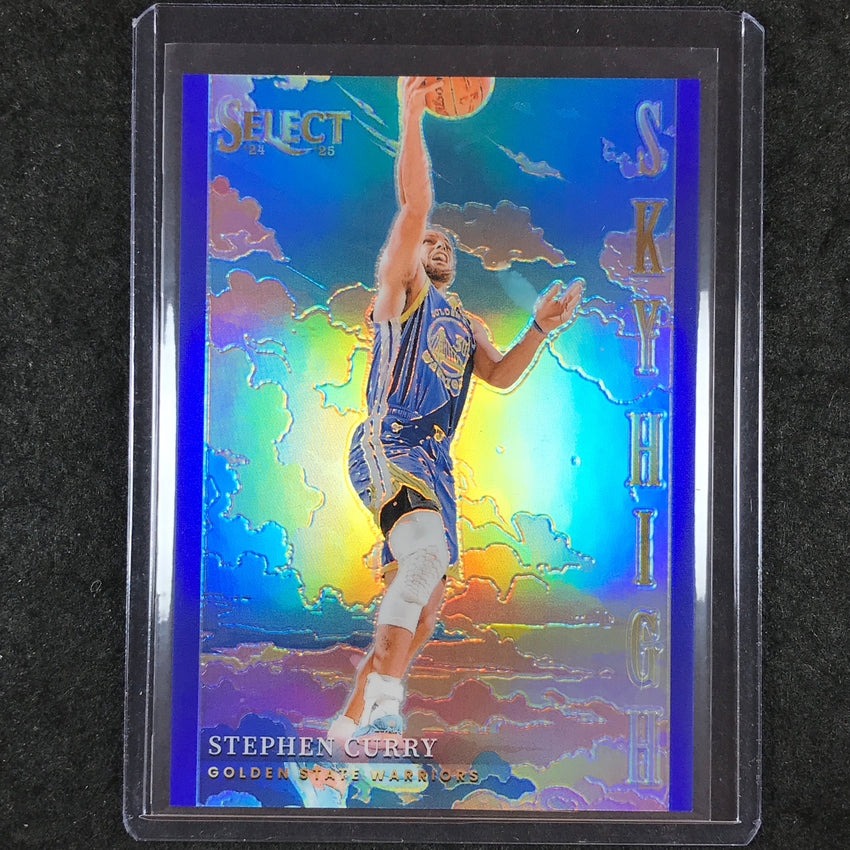 2024-25 Select STEPHEN CURRY Sky High Blue 49/75 #7