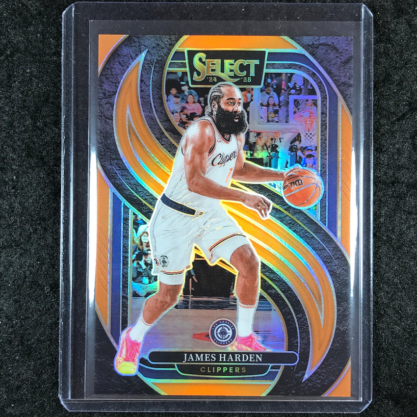 2024-25 Select JAMES HARDEN Premier Level Orange 24/65 #103