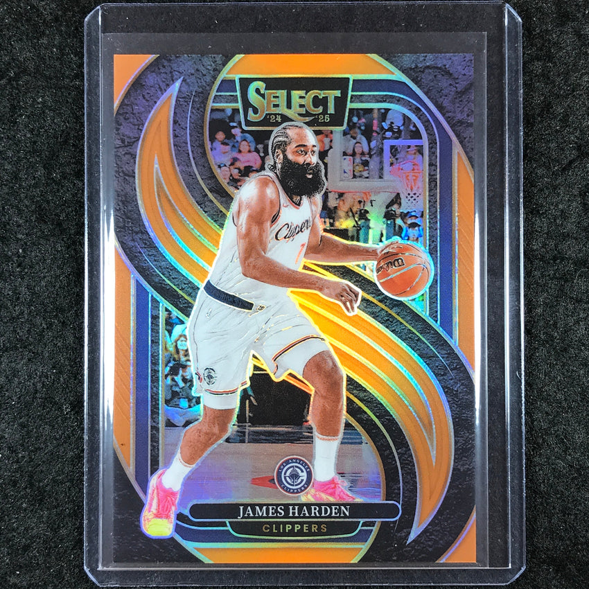 2024-25 Select JAMES HARDEN Premier Level Orange 52/65 #103