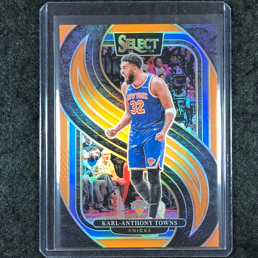 2024-25 Select KARL-ANTHONY TOWNS Premier Level Orange 60/65 #114
