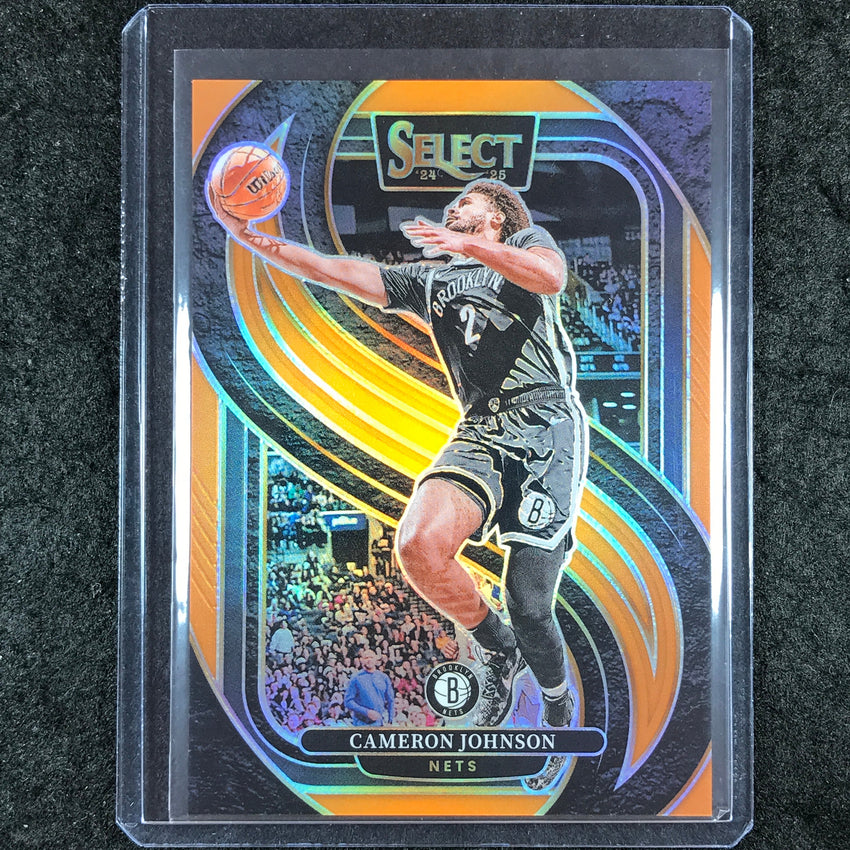 2024-25 Select CAMERON JOHNSON Premier Level Orange 37/65 #121