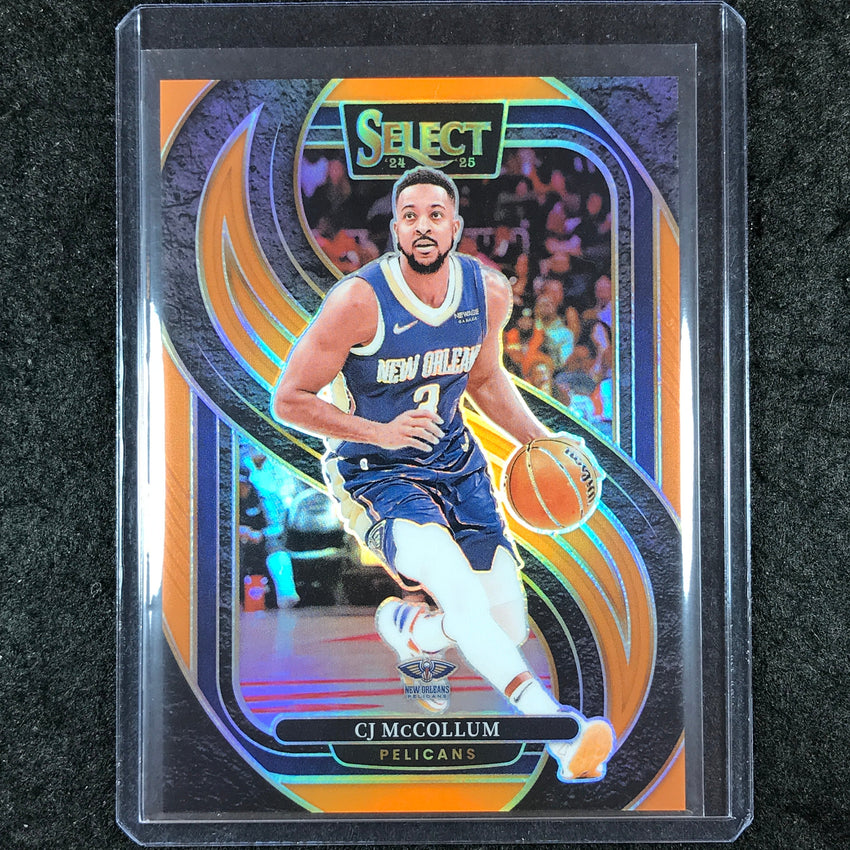 2024-25 Select CJ MCCOLLUM Premier Level Orange 41/65 #133