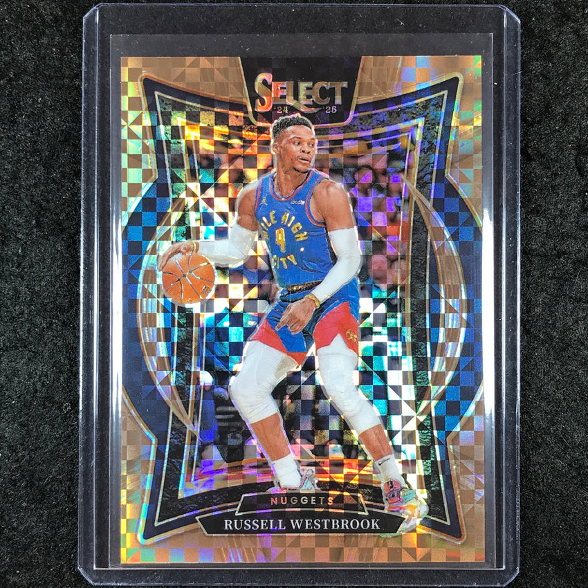 2024-25 Select RUSSELL WESTBROOK Concourse Bronze Checker 29/49 #18