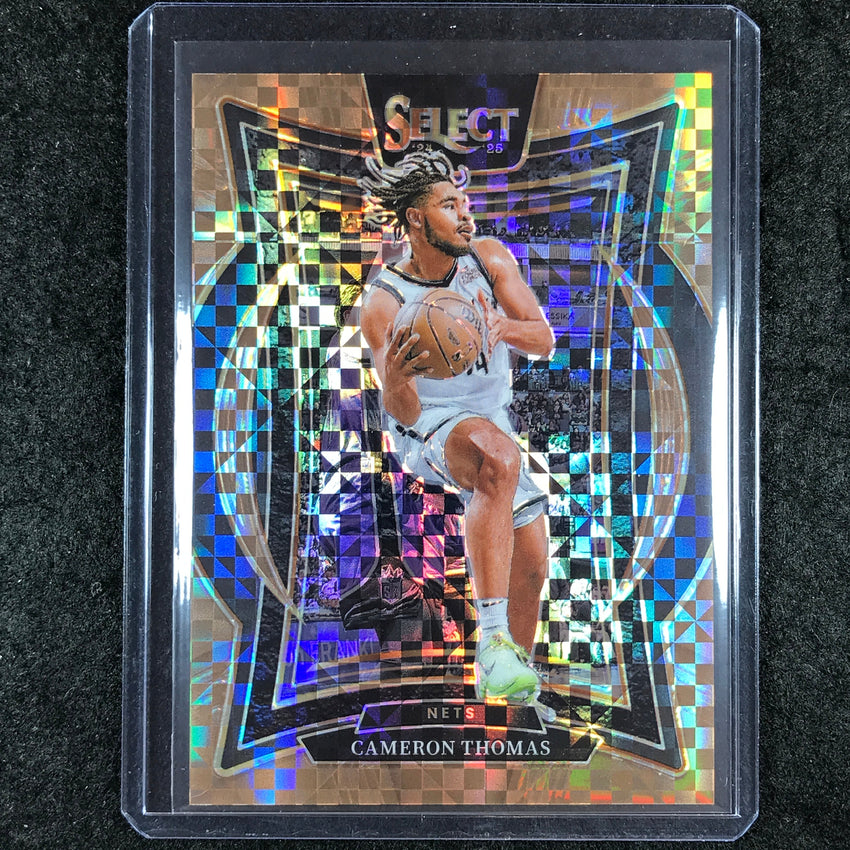 2024-25 Select CAMERON THOMAS Concourse Bronze Checker 2/49 #50