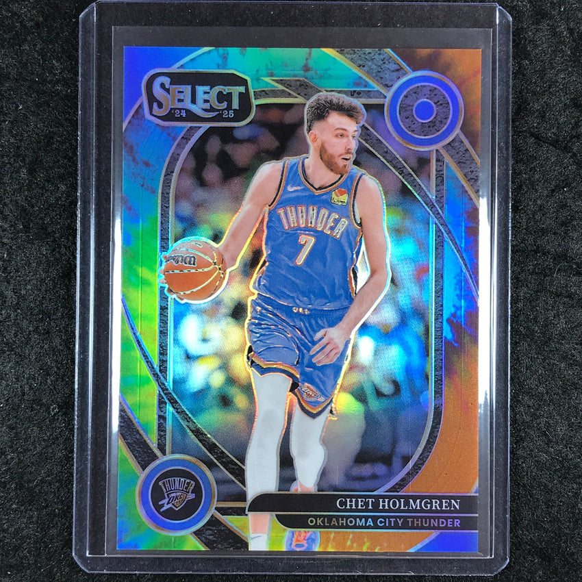 2024-25 Select CHET HOLMGREN Courtside Tie-Dye 10/25 #222