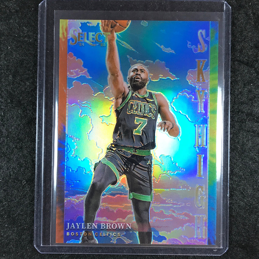 2024-25 Select JAYLEN BROWN Sky High Tie-Dye 5/25 #18