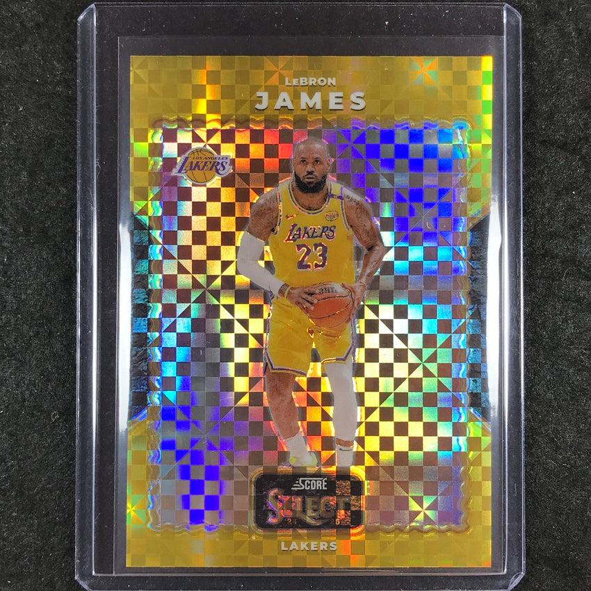 2024-25 Select LEBRON JAMES Score Select Throwback Gold 7/10 #3