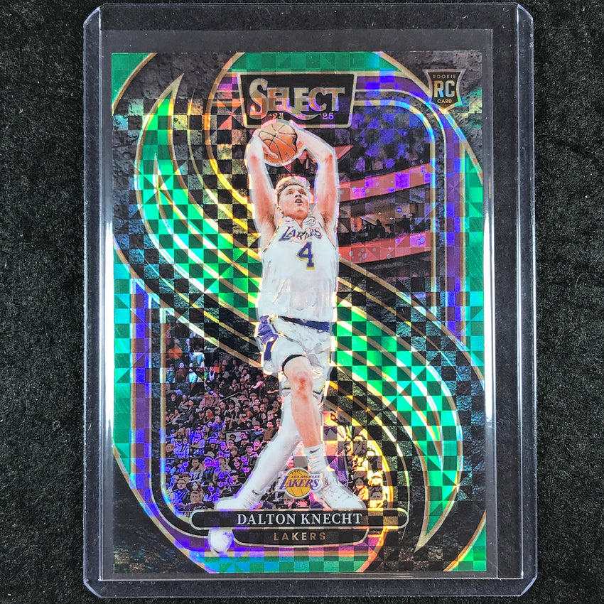 2024-25 Select DALTON KNECHT Premier Level Rookie Green 4/5 #186