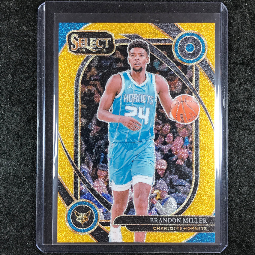 2024-25 Select BRANDON MILLER Courtside Gold Glitter SSP #216
