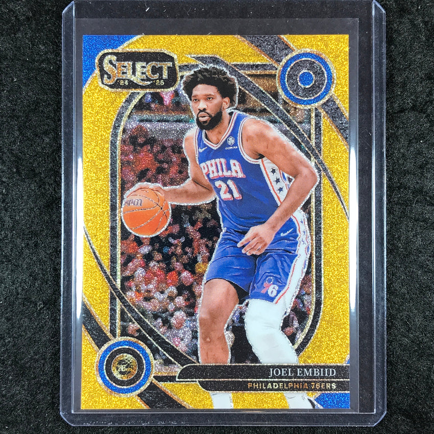 2024-25 Select JOEL EMBIID Courtside Gold Glitter SSP #236