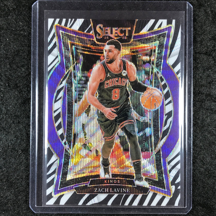 2024-25 Select ZACH LAVINE Concourse Zebra SSP #10