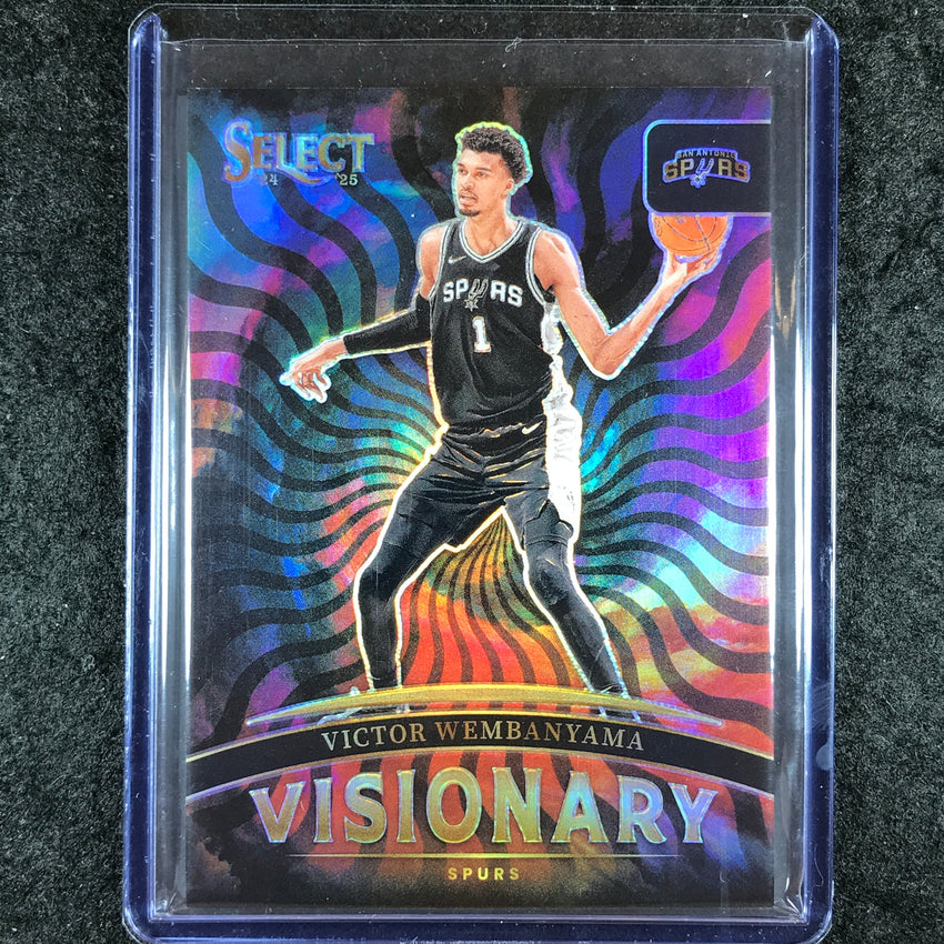 2024-25 Select VICTOR WEMBANYAMA Visionary SSP #21